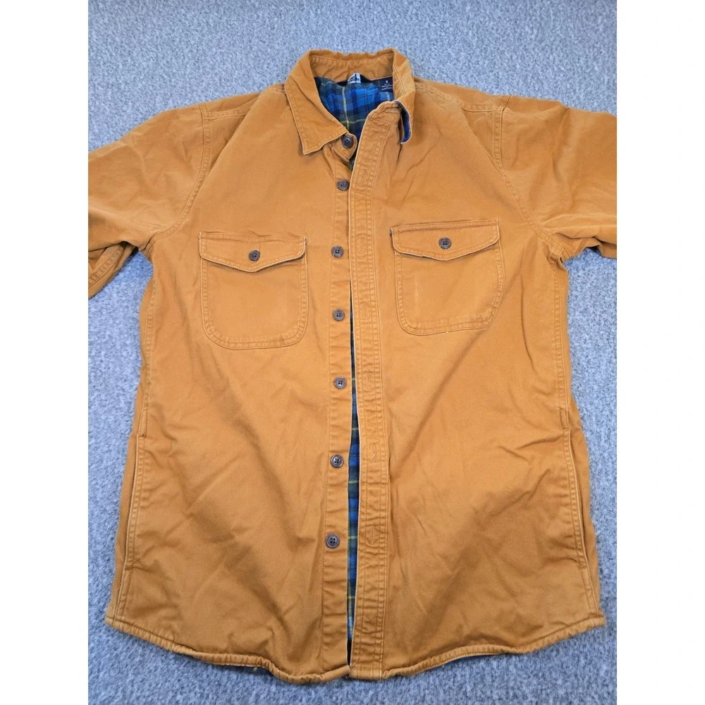Lands End Mens Small Button Up Jacket